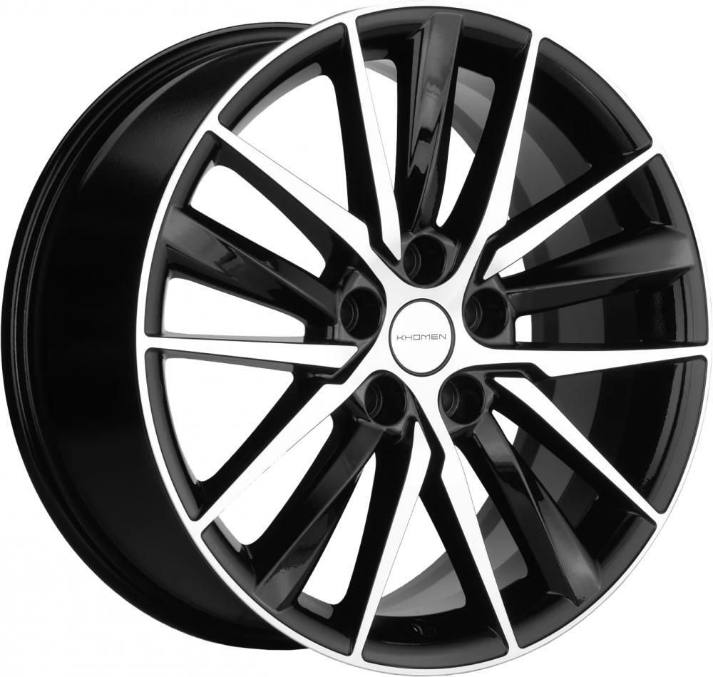 Khomen 1807 8x18 5x112 ET 39 Dia 66.6 (BFP)