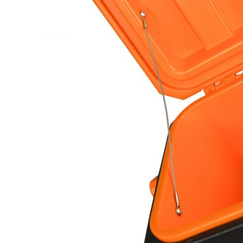 Изотермический контейнер (термобокс) Biostal (60 л.), серый/оранжевый