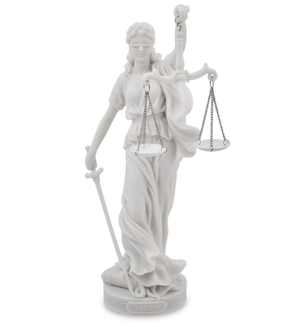 Veronese WS-1339/4 Статуэтка «Фемида - богиня правосудия»