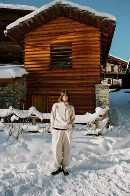 ZARA БРЮКИ-ДЖОГГЕРЫ ST. MORITZ®, БЕЖЕВЫЙ МЕЛАНЖ