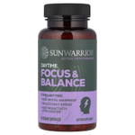 Sunwarrior, Daytime Focus & Balance, 60 веганских капсул