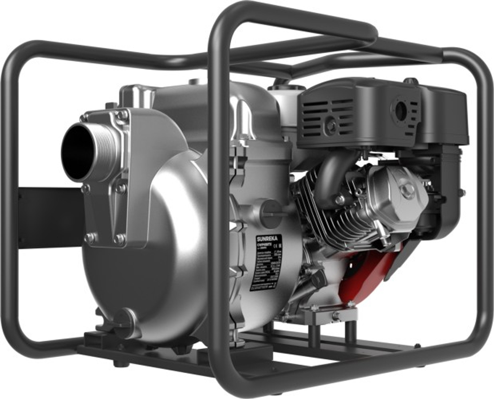 Мотопомпа бензиновая для грязной воды SUNREKA GWPH80TX с двигателем HONDA 215072