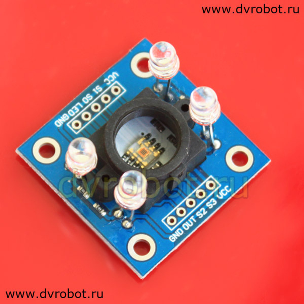 Датчик распознавания цвета GY-31TCS230