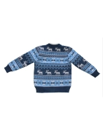 Кофта вязаная на молнии