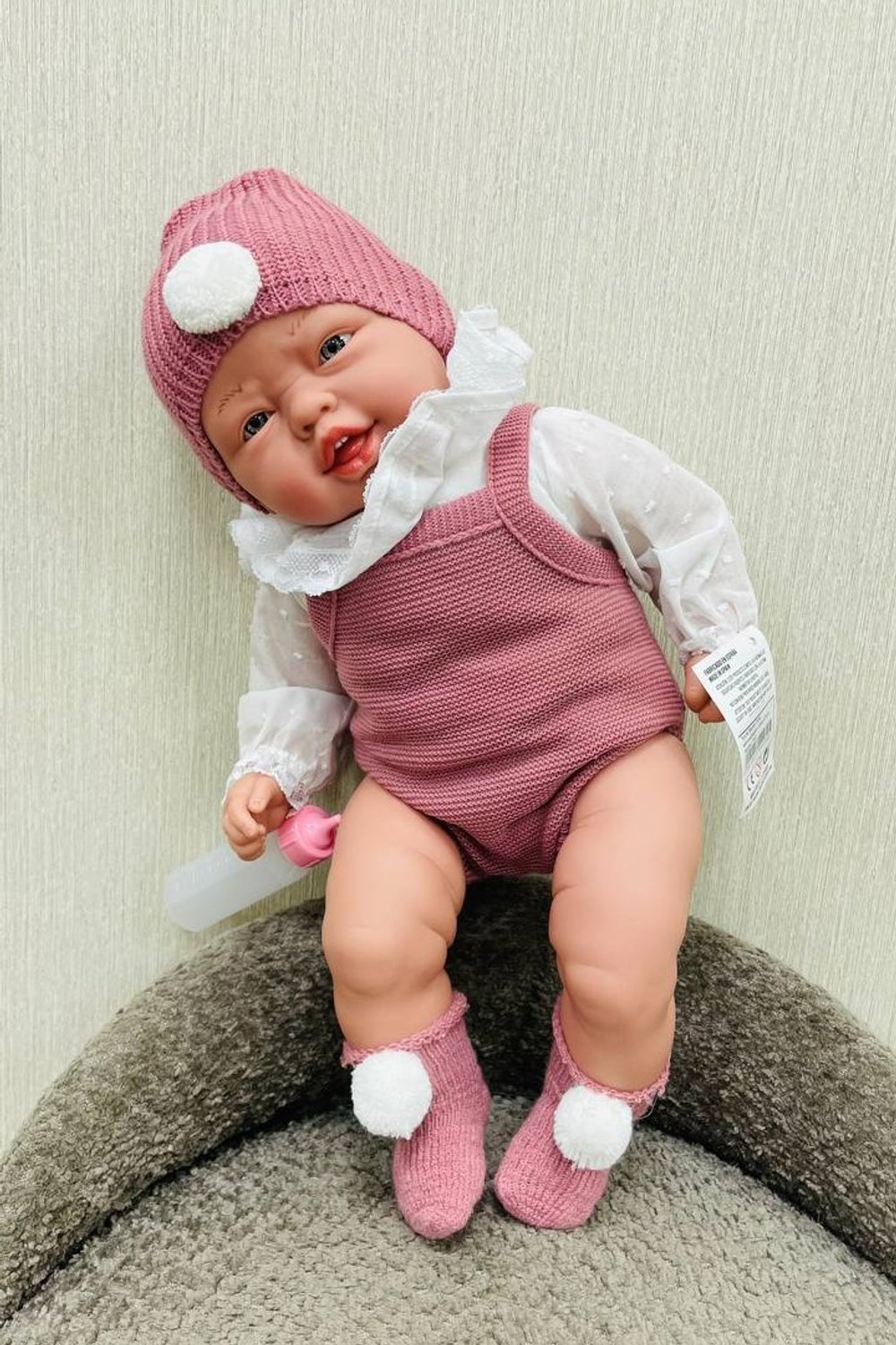 УЦЕНКА Кукла Manolo Dolls мягконабивная Joana 47см в пакете (1182)