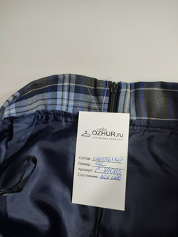 Юбка в клетку 42 размер