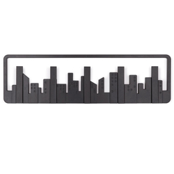 Вешалка настенная Skyline черная Umbra