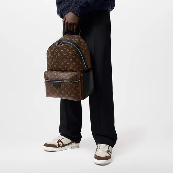 Рюкзак Louis Vuitton Discovery PM канва Monogram Macassar