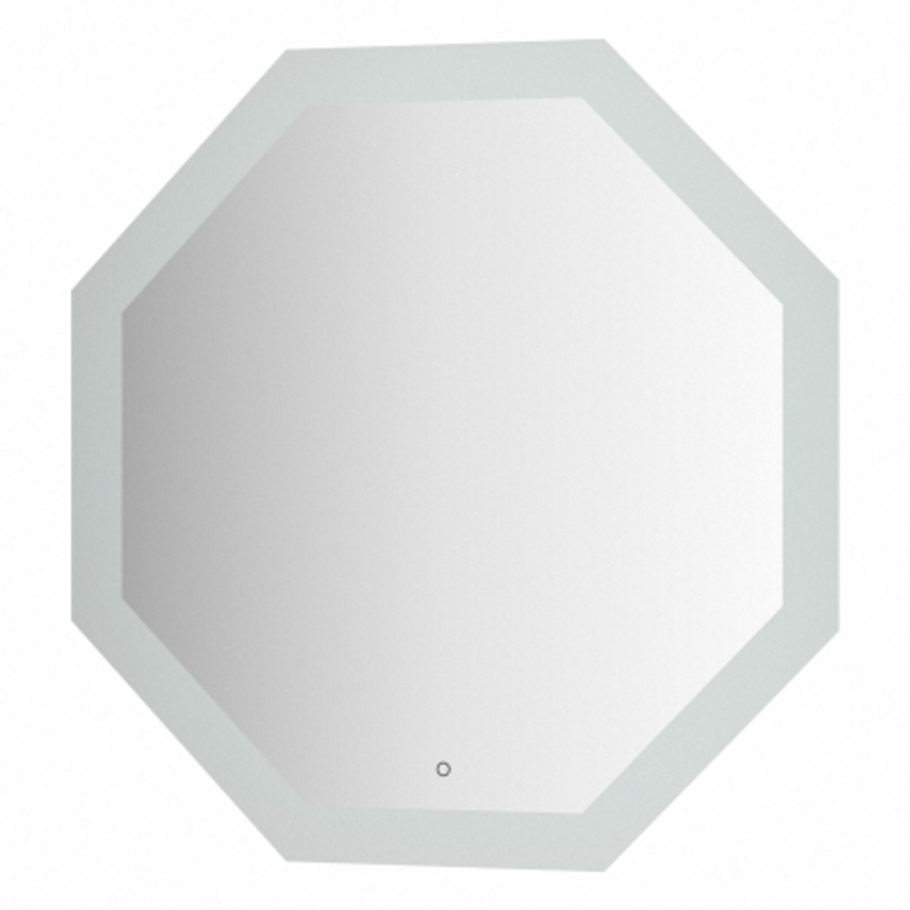 Зеркало Evoform с LED-подсветкой 32 W 100х100 см Сенсорный выключатель Нейтральный белый свет