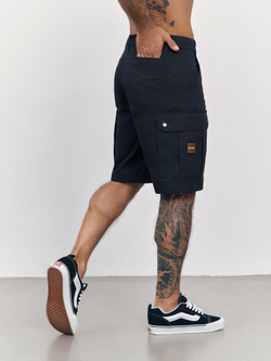 Шорты карго "ripstop cargo" (черный)