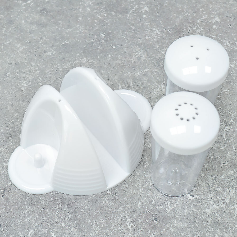 Набор для специй 3 предмета "Oslo", снежно-белый