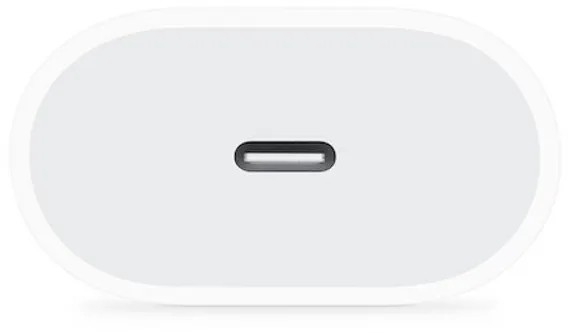 Сетевая зарядка Apple MHJE3ZM/A, белый