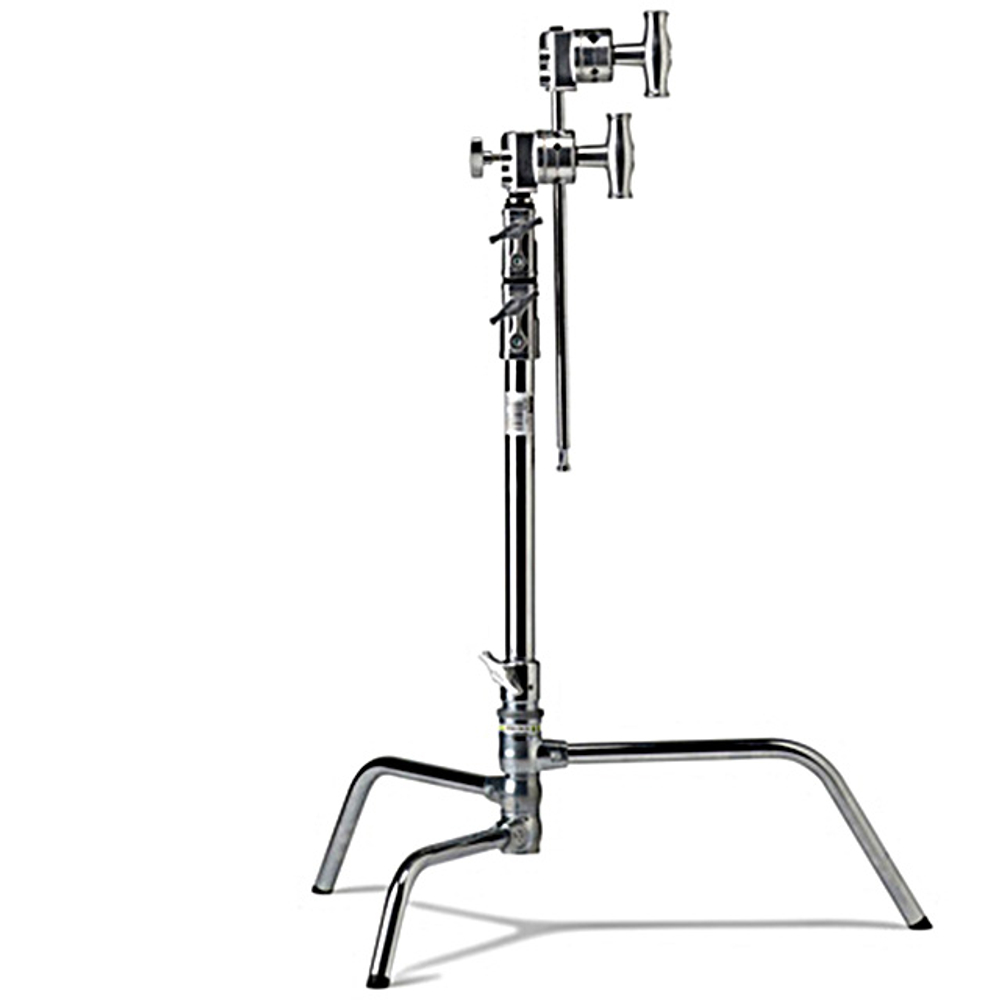 KUPO CT-20MK 20" C-Stand w/turt.base Kit Silver Си-стенд с базой "черепаха" (92,5-172 см), комплект