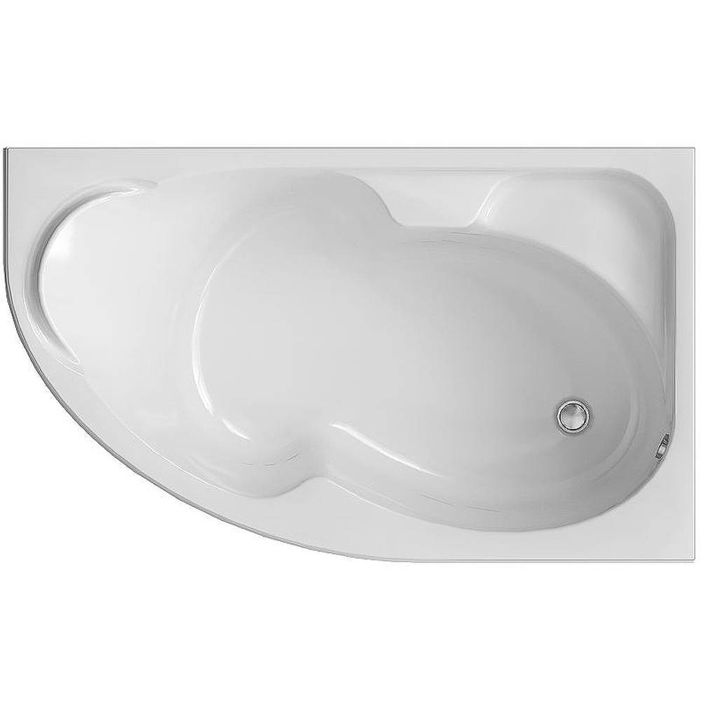 Акриловая ванна 1MarKa Diana 150x90 R 01ди1590п без гидромассажа