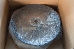 44650-KZZ-A21. WHEEL SUB ASSY,FR. BLACK COLOR. Honda CRF250M. Motard wheels