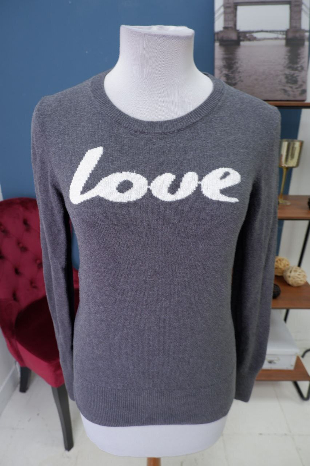 Джемпер Gap с надписью 44 размер