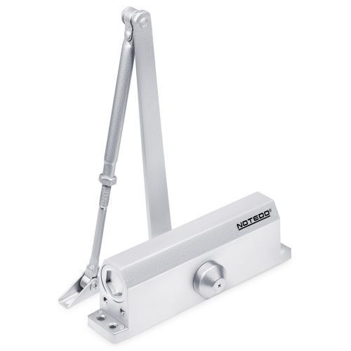 DC-180 СЕРЕБРО доводчик для дверей, усилие 180кг, легкий характер