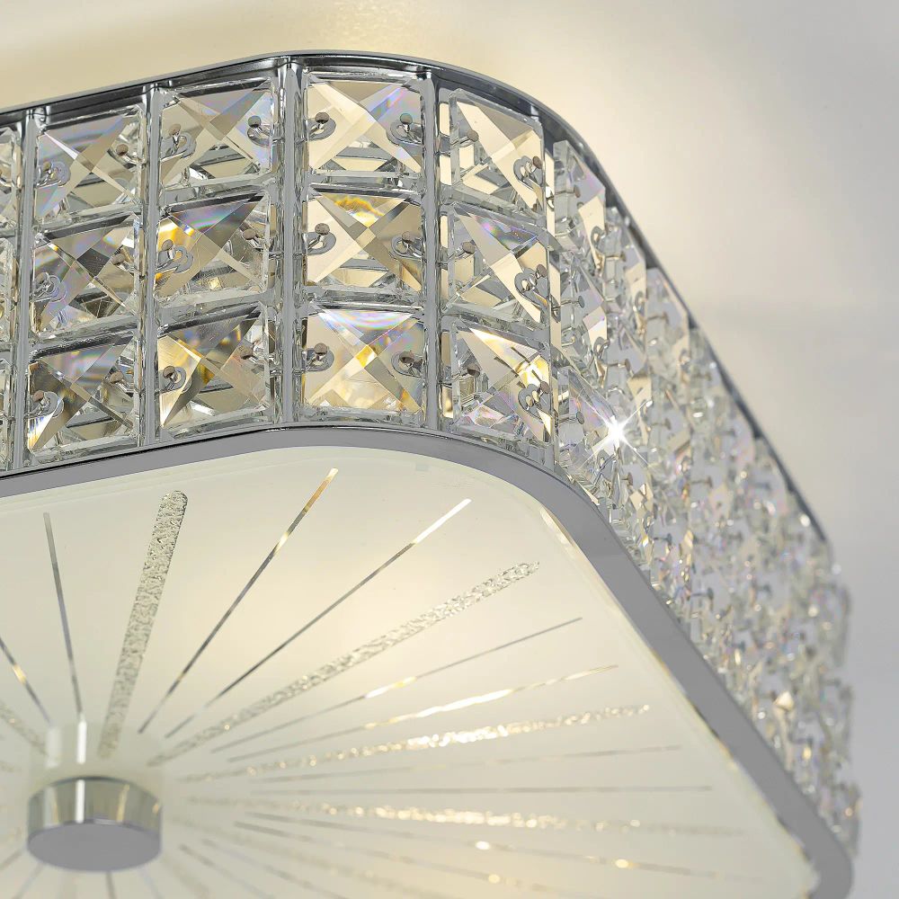 Citilux Портал CL324241 Люстра хрустальная Хром