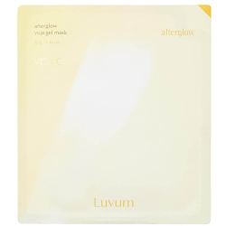 LUVUM Afterglow Yuja Gel Mask осветляющая гидрогелевая маска для сияния кожи лица с юдзу