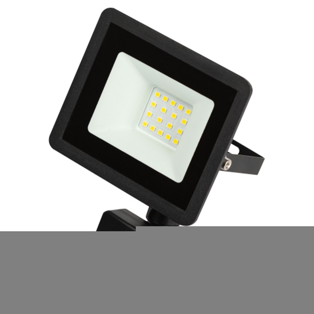 Прожектор светодиодный уличный ЭРА LPR-042-2-65K-020 20Вт 6500К 1600лм IP44 регулируемый ИК датчик | Прожекторы Стандарт