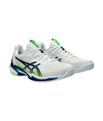 Asics Solution Speed FF 3 Clay Белый-Мако Синие Кроссовки
