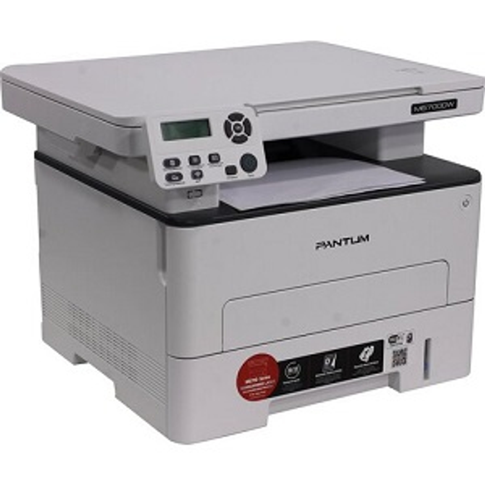 МФУ Pantum M6700DW (принтер/сканер/копир, A4, 30 стр/мин, 1200 dpi, 128Mb, Duplex, Wi-Fi, NFC, LAN, USB2.0)