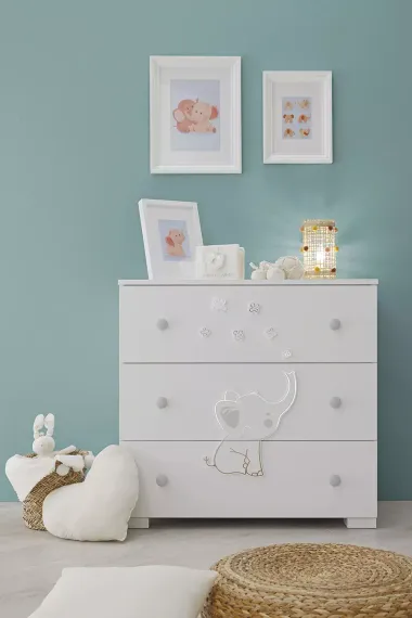 Тумба Erbesi Elly White