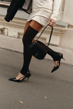 Трикотажное мини платье