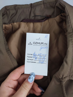 Пальто демисезонное с поясом 54-56 размер