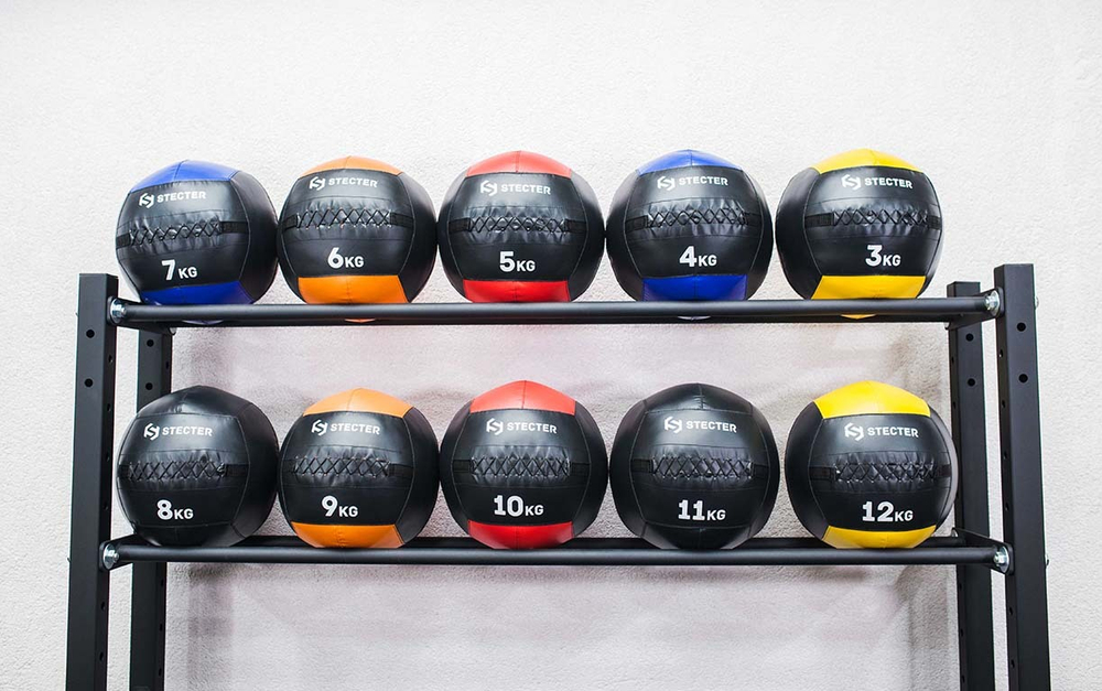 Медбол 10 кг (оранжевый)