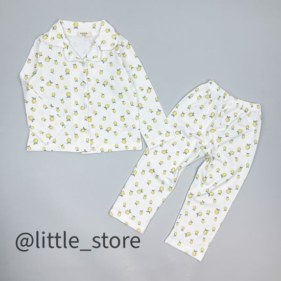 Пижама хлопковая "Лимончики"