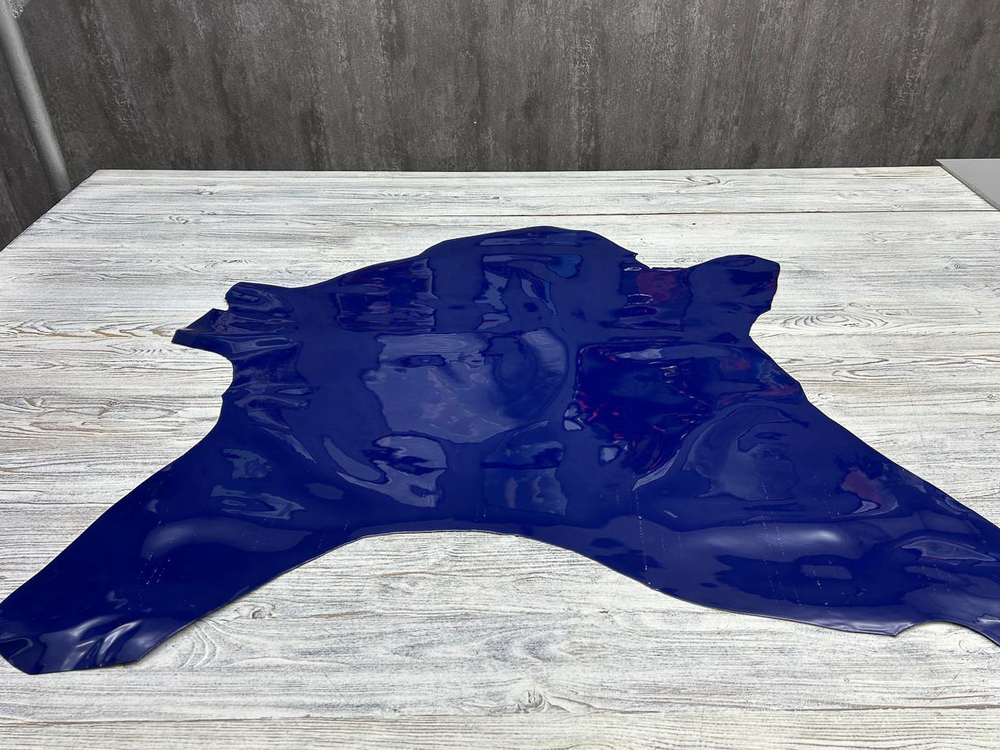 Vernissage Bluette (0,8-1,0 мм), цв. Синий, натуральная кожа