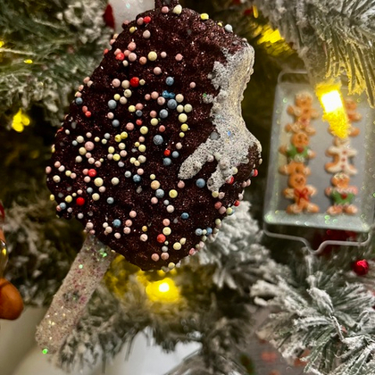 Эскимо, ёлочное украшение [Арт.J7637]