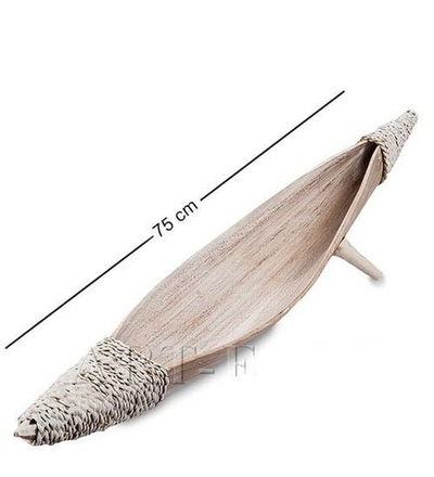 95-022 Тарелка "Лодка аборигенов" (кокос, о. Бали)