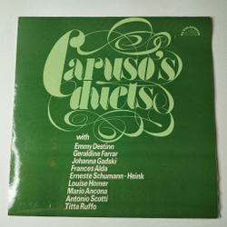 Винтажная виниловая пластинка LP Caruso's Duets (Чехословакия 1986)