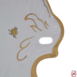 Блюдо Queen's Crown Золотая роза 31 см