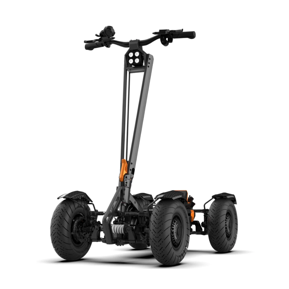 Электросамокат WHITE SIBERIA BANDIT 4x4 7200W