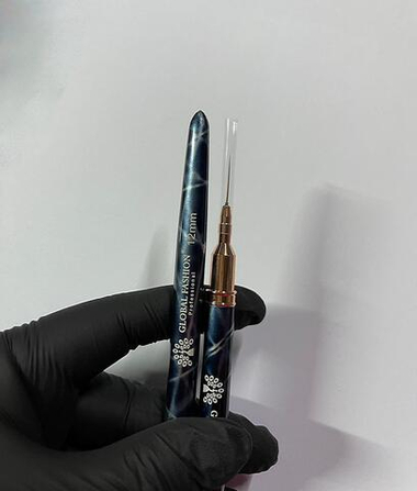 кисти тонкие 12мм с колпачком