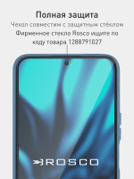 Чехол ROSCO для Honor 90 Lite (арт.HW-H90L-COLOURFUL-BLUE )