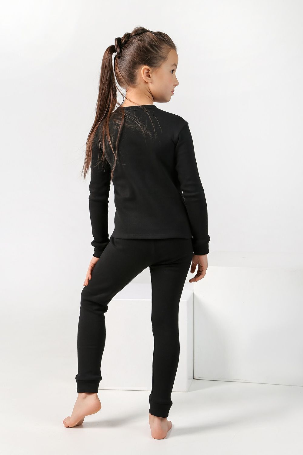 Костюм для девочки Норд-5 Виотекс ЧЁРНЫЙ