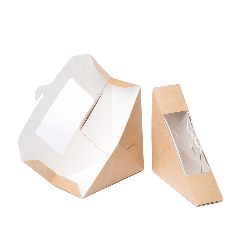 Упаковка для сэндвичей 130х130х40 мм OSQ SANDWICH 40 (500шт/кор)