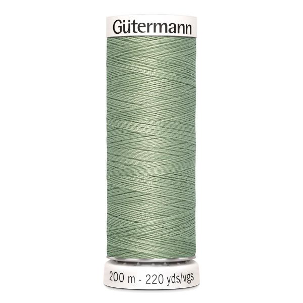 Нитки универсальные Gutermann Sew-all 100 (200 метров), 5 кат. | 224 перламутрово-салатный