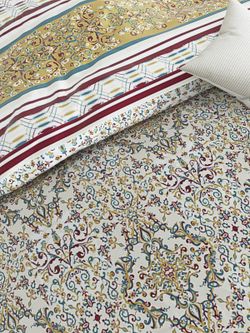 Пододеяльник Сказка "Узорная графика-/Узорная графика (компаньон)" 1,5-сп 145х215 см на молнии , перкаль