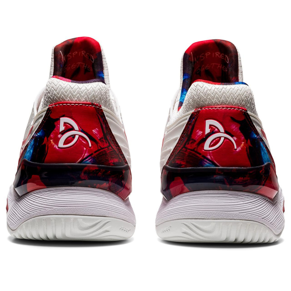 Мужские кроссовки теннисные Asics Court FF Novak L.E. - white/classic red