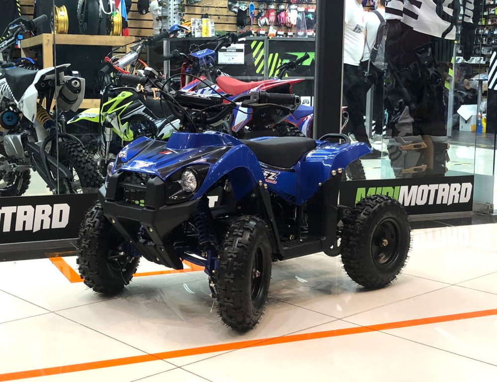 Электро-мотовездеход квадроцикл Apollo RFZ E-KING KONG 1000W Синий