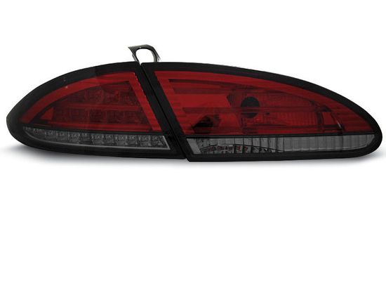 Задние фонари Seat Leon 2 red smoke led
