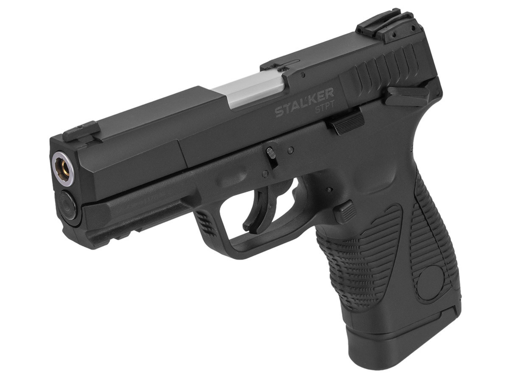 Пистолет пневматический Stalker STPT (Taurus PT 24/7 G2) к.4,5мм, 12г CO2, металл, 105 м/с, Hop-Up, Blowback