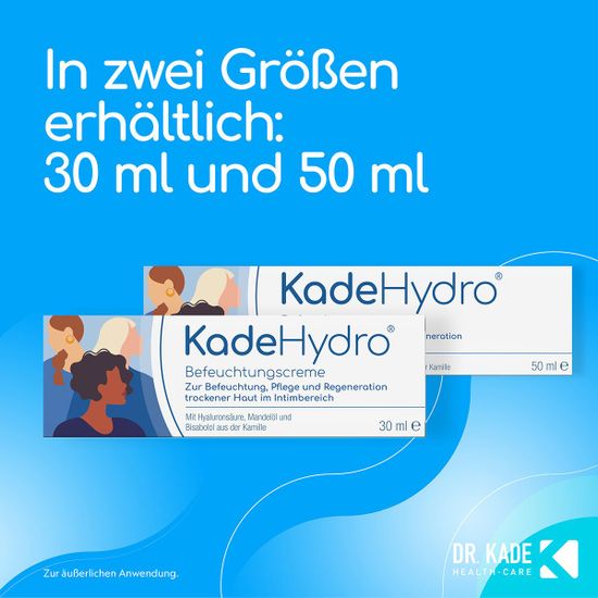 Крем KadeHydro – увлажнение, уход и восстановление кожи внешней интимной зоны