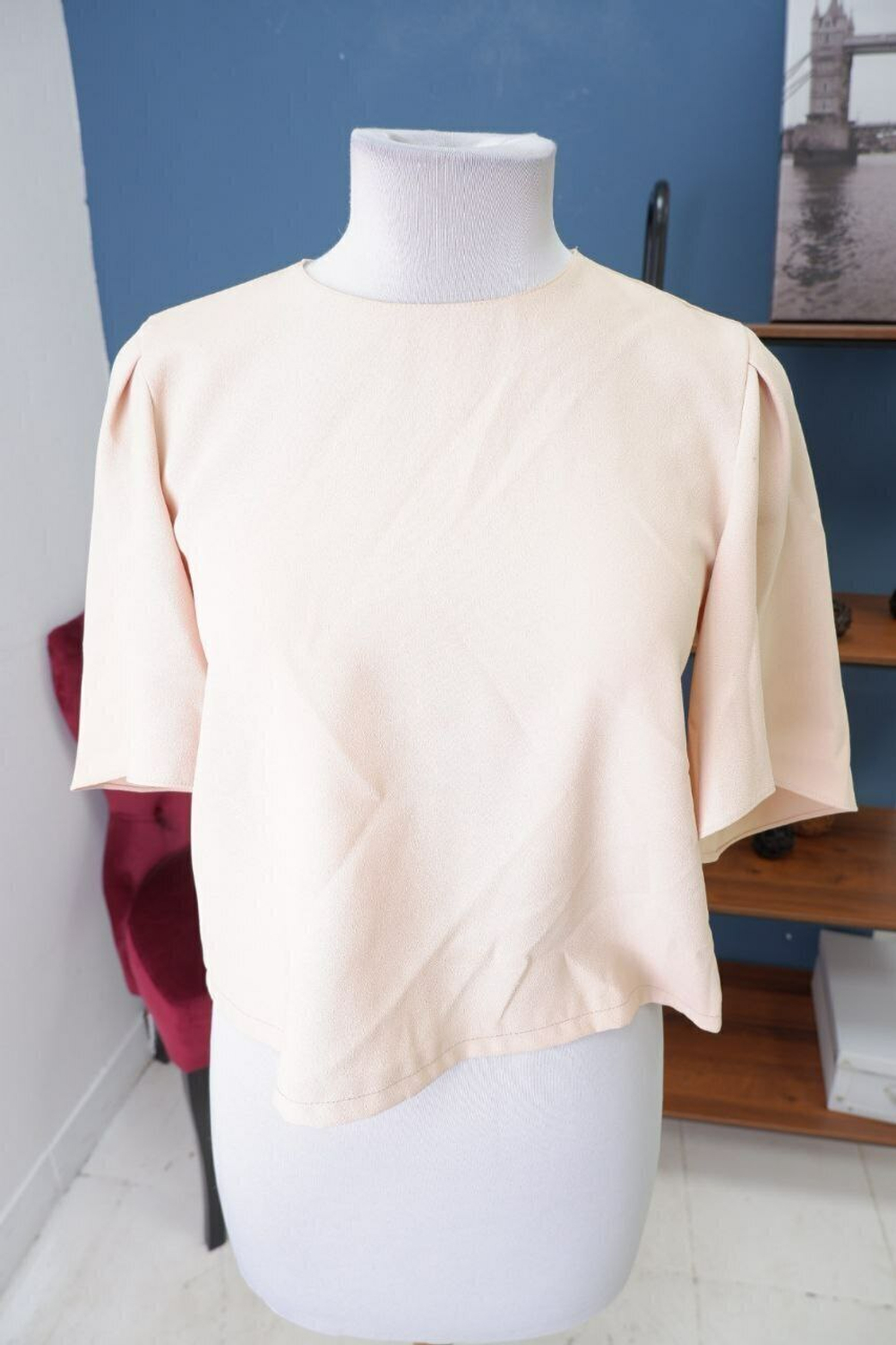 Блуза светлая 46-48 размер