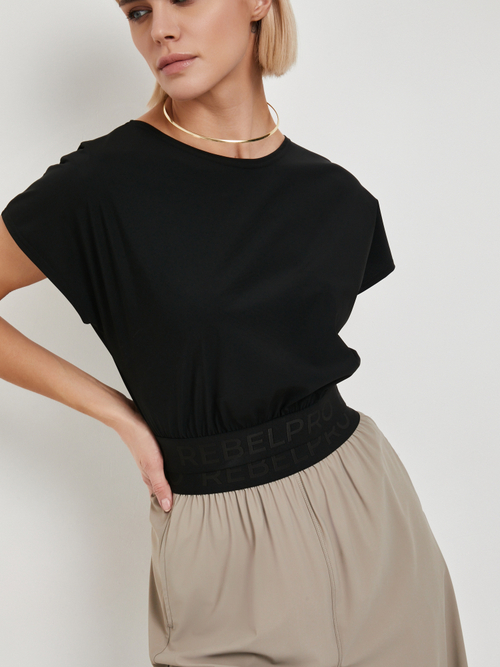 Топ черный женский